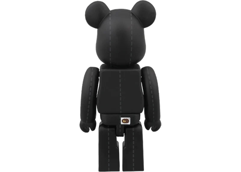 Bearbrick x BAPE x 24karats 100% Black
