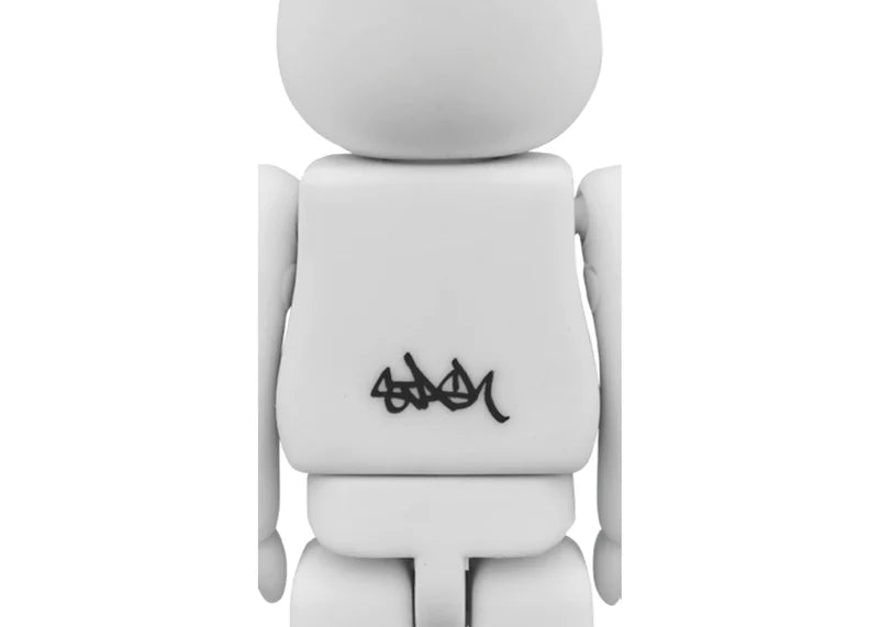 Bearbrick x Bape x Stash 100% White