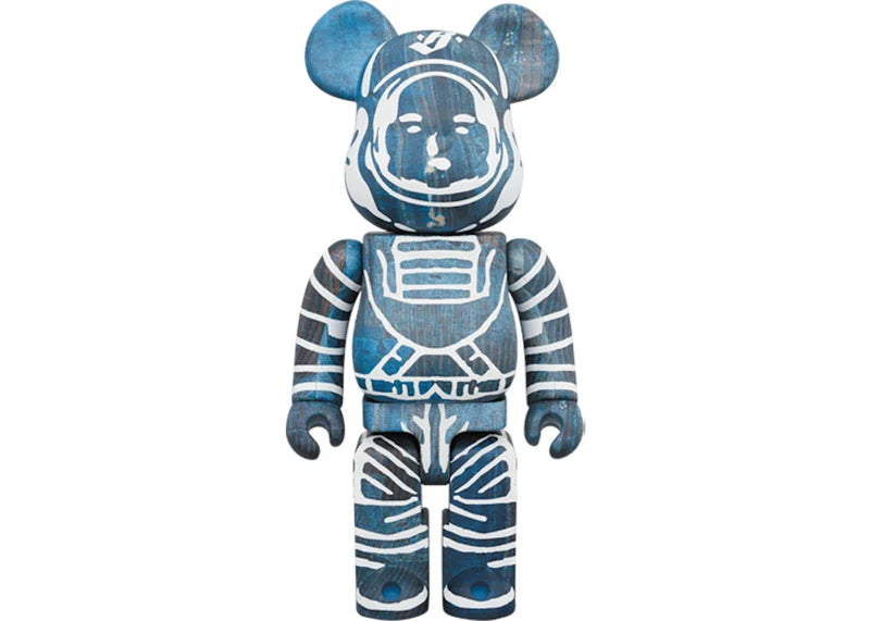Bearbrick x Billionaire Boys Club x FDMTL 100% & 400% Set Navy/White