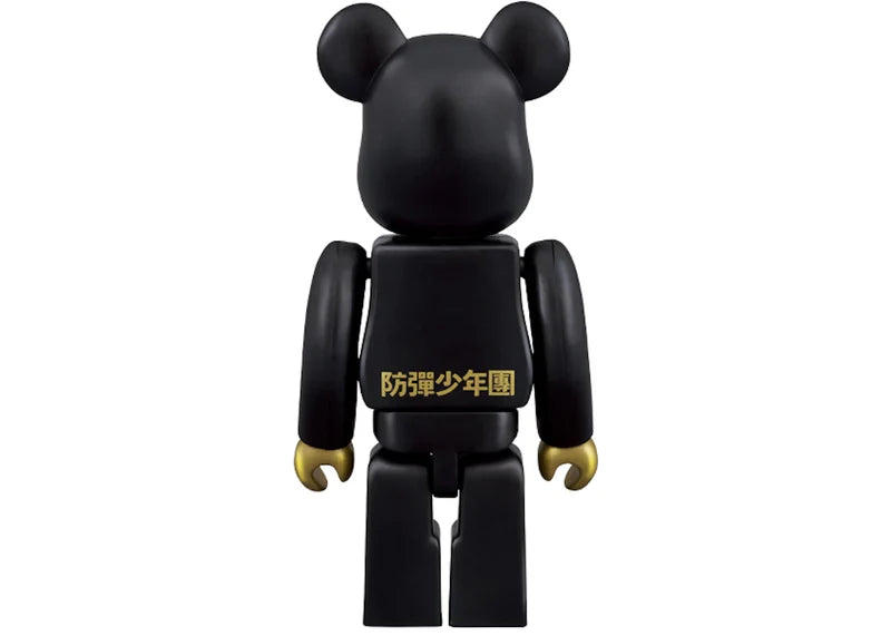 Bearbrick x BTS 100% Black/Gold