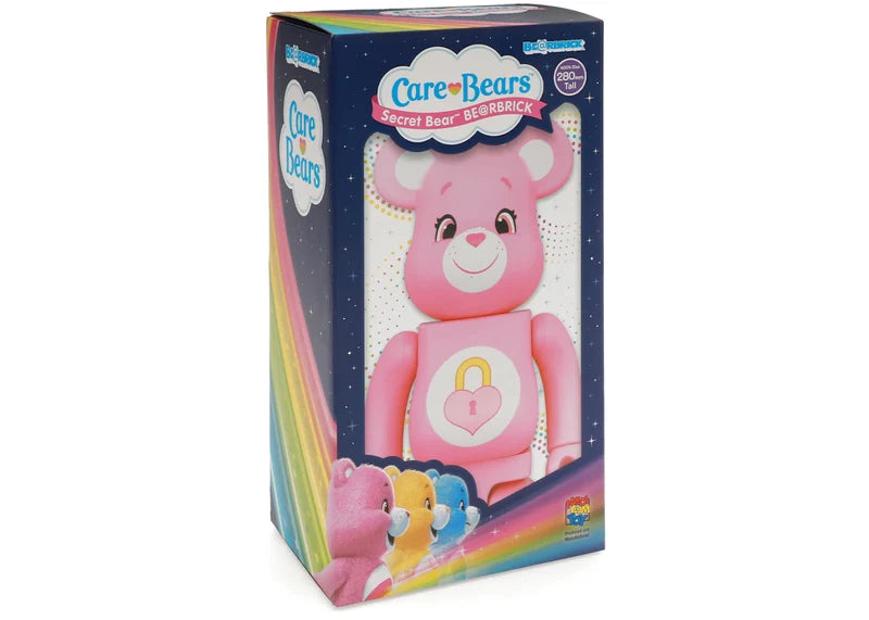 Bearbrick x Care Bears Secret Bear 400% Pink