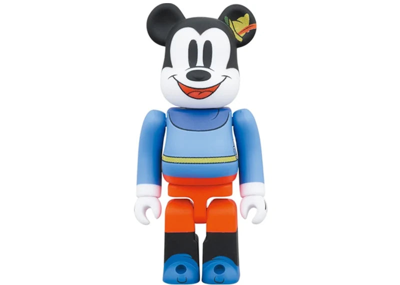 Bearbrick x Disney Mickey Mouse (Brave Little Tailor) 100% & 400% Set