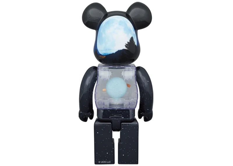 Bearbrick x E.T. Light Up Ver. 100% & 400% Set