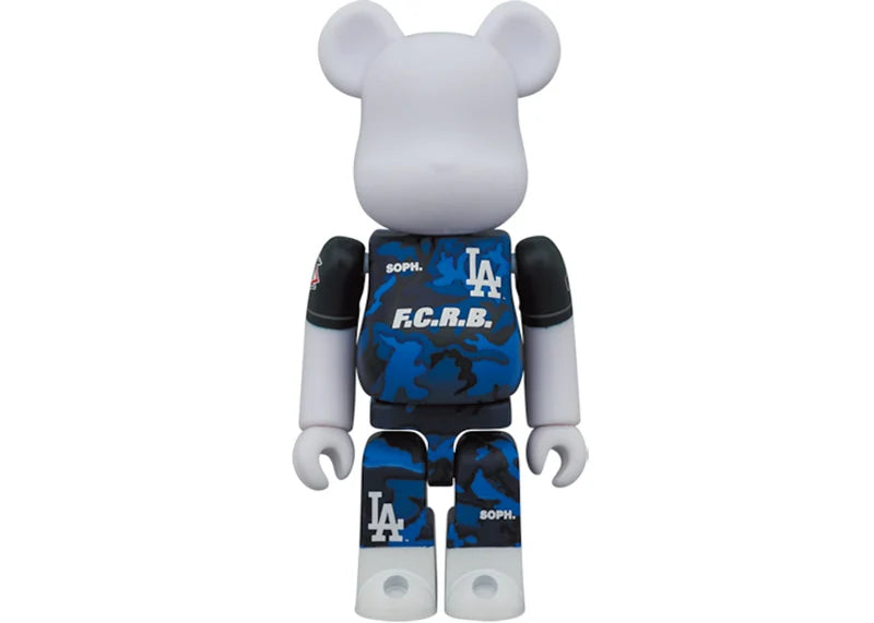 Bearbrick x F.C.R.B. x MLB (Los Angeles Dodgers) 100% & 400% Set