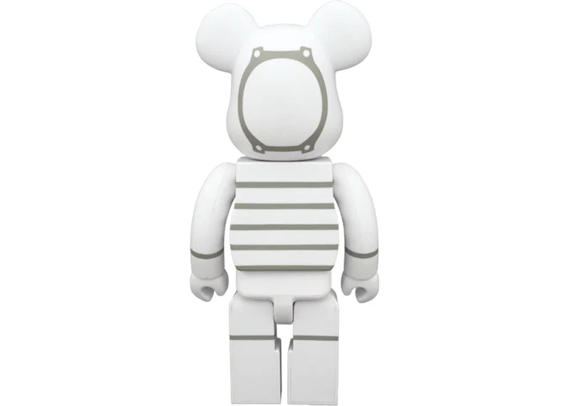 Bearbrick x G-Shock G-ShockMan 400% White