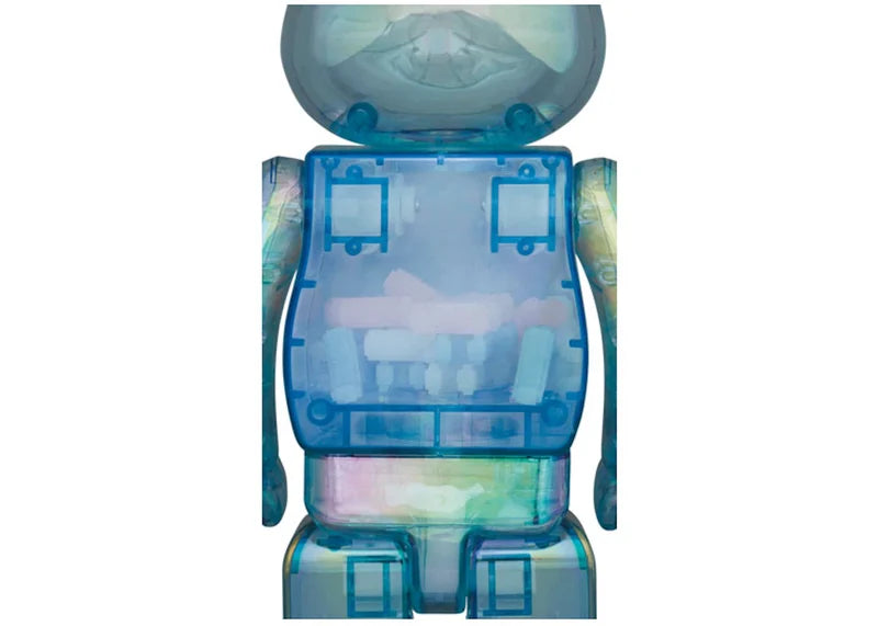 Bearbrick X-girl 2021 Blue 100% & 400% Set