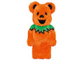 Bearbrick x Grateful Dead Dancing Bear Costume Ver. 400% Orange