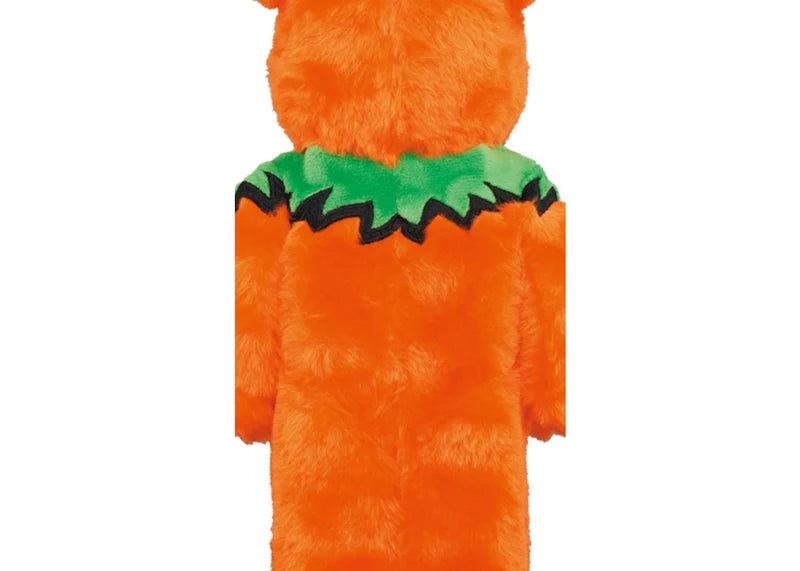 Bearbrick x Grateful Dead Dancing Bear Costume Ver. 400% Orange