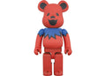 Bearbrick x Grateful Dead Dancing Bears 1000% Red