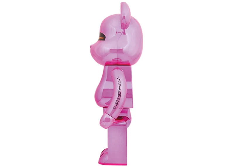 Bearbrick x Hajime Sorayama x 2G 100% & 400% Set Pink Gold Ver.