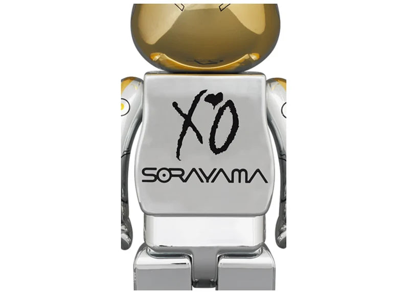 Bearbrick x Hajime Sorayama x The Weeknd (2G Exclusive) 100% & 400% Set