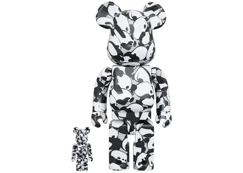 Bearbrick x Han Meilin (Panda) 100% & 400% Set