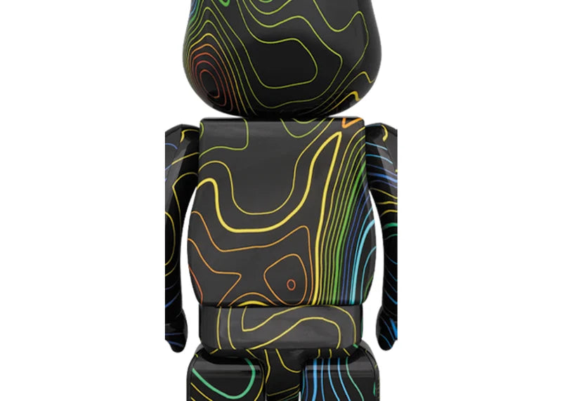 Bearbrick x Hypebeast 100% & 400% Set Black Multicolor