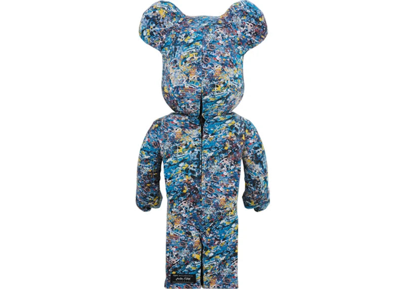 Bearbrick x Jackson Pollack Studio 1000% Multi