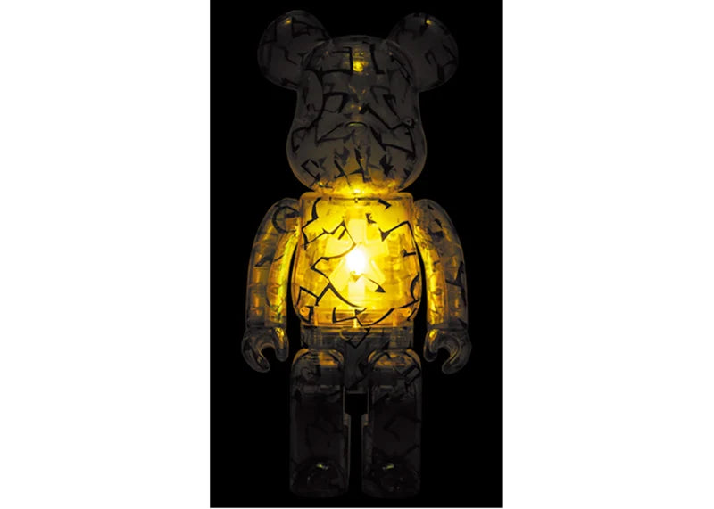 Bearbrick x Jimmy Choo x Eric Haze Curated By: Poggy 100% & 400% Set Light Up