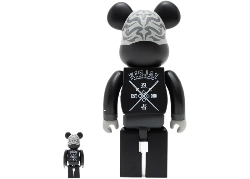 Bearbrick x Kinjaz DesignerCon 2022 Exclusive 100% & 400% Set
