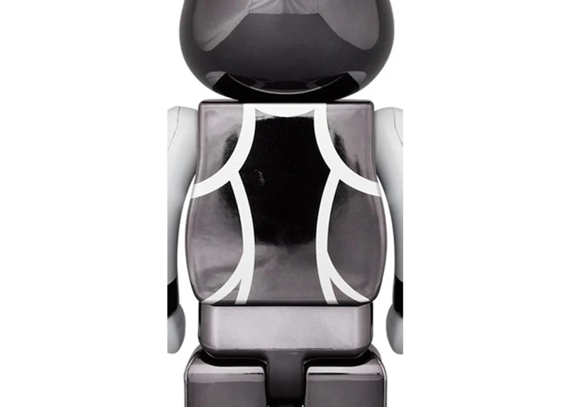 Bearbrick x KISS Catman 100% & 400% Set Chrome Ver.