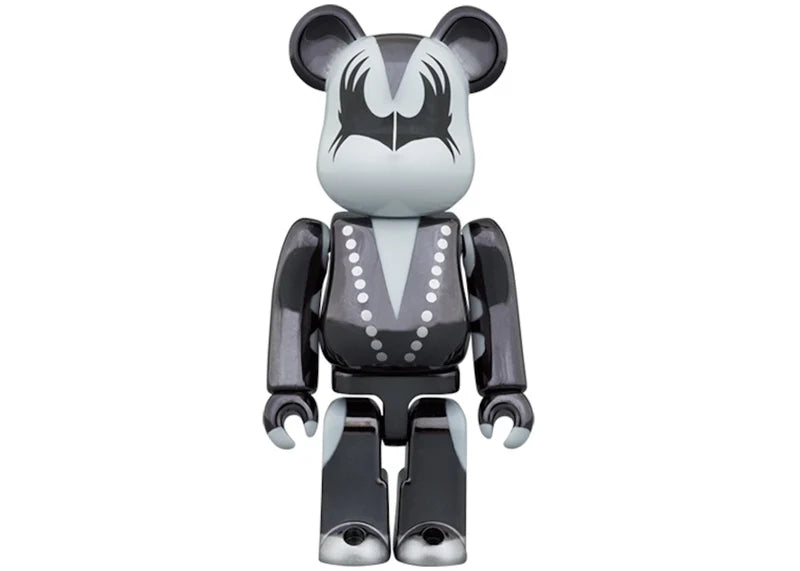 Bearbrick x KISS Demon 100% & 400% Set Chrome Ver.