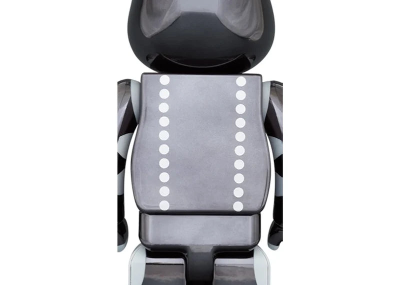 Bearbrick x KISS Demon 100% & 400% Set Chrome Ver.