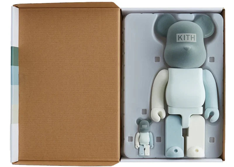 Bearbrick x Kith 100% & 400% Set Harbour
