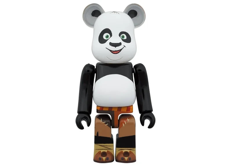 Bearbrick x Kung Fu Panda 100% & 400% Set