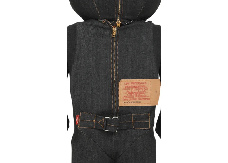 Bearbrick x Levi's Black 1000% Denim