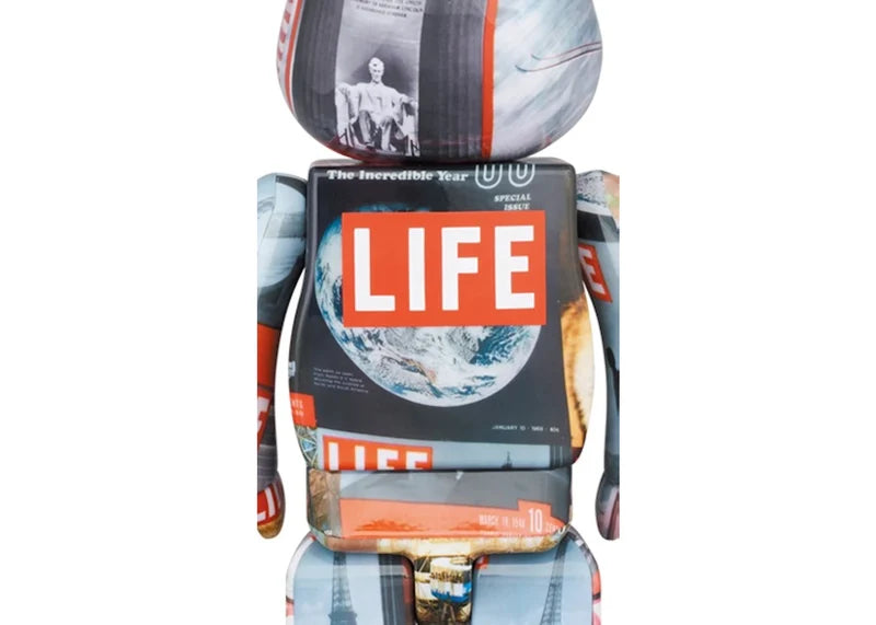 Bearbrick x Life Magazine 100% & 400% Set