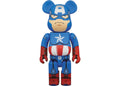 Bearbrick x Marvel Captain America 400% Blue