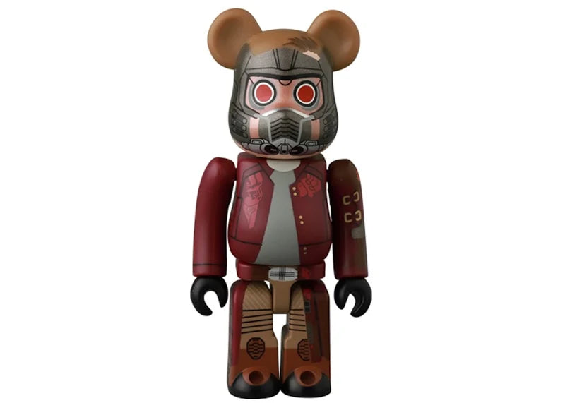 Bearbrick x Marvel Guardians of the Galaxy Vol. 3 Star-Lord 100% & 400% Set
