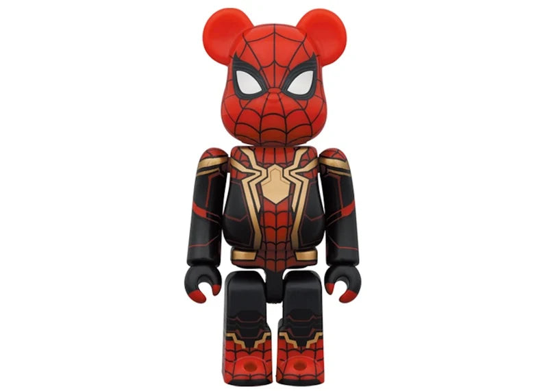Bearbrick x Marvel Spider-Man (Integrated Suit) 100% & 400% Set