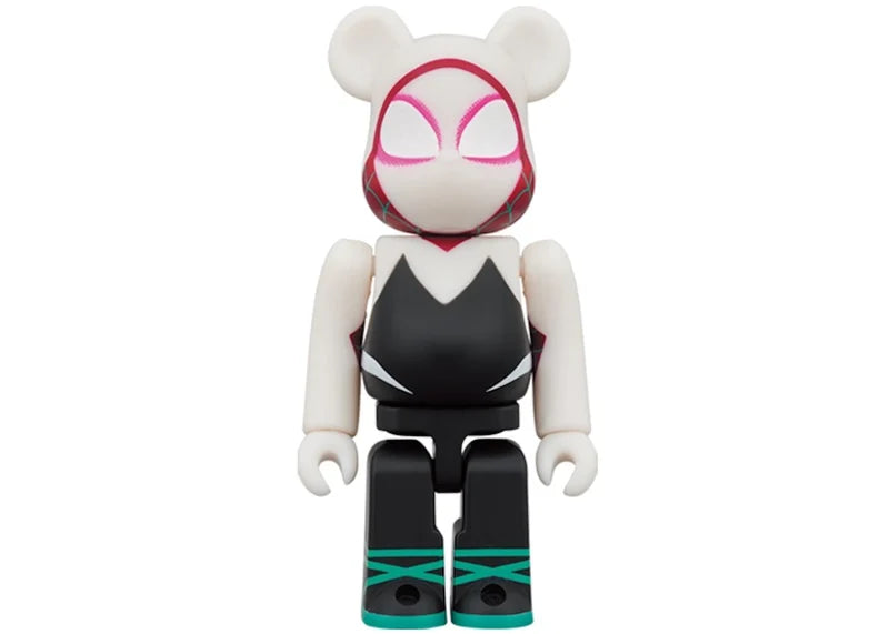 Bearbrick x Marvel Spider-Man: Into the Spider-Verse Spider-Gwen 100% & 400% Set