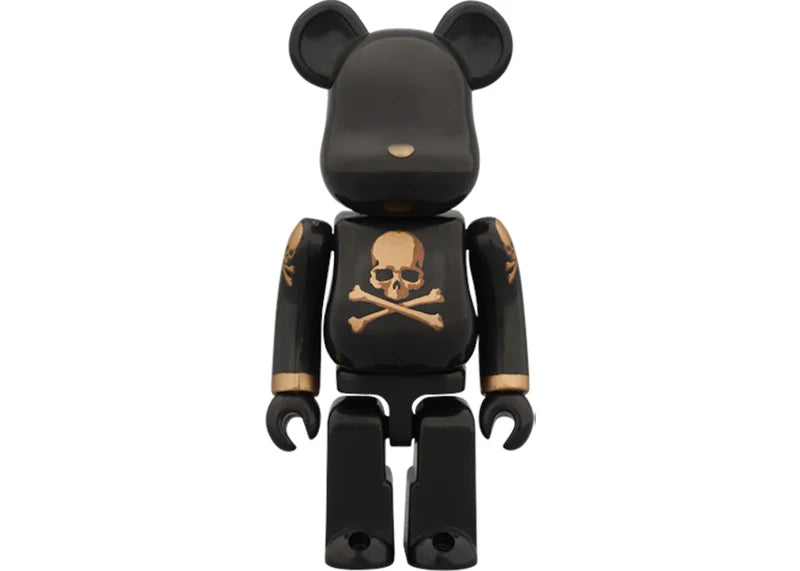 Bearbrick x mastermind Black and Gold 100% & 400% Set Black/Gold