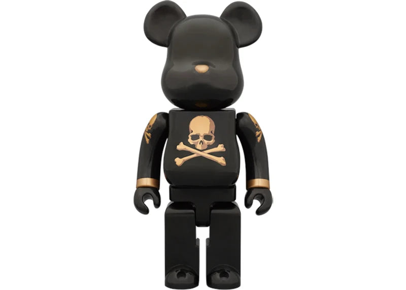 Bearbrick x mastermind Black and Gold 100% & 400% Set Black/Gold