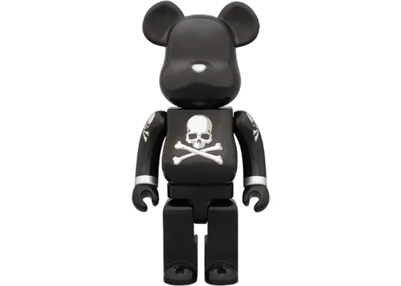 Bearbrick x mastermind Black and Silver 100% & 400% Set Black/Silver