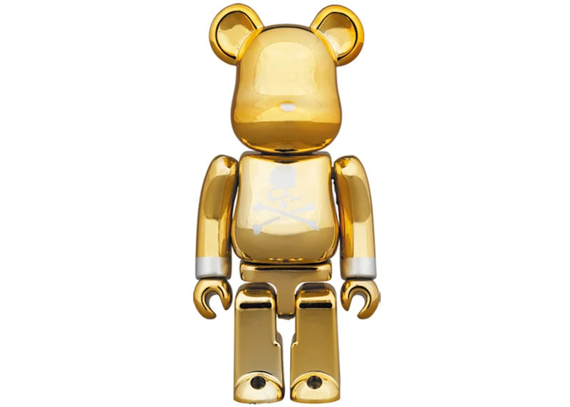 Bearbrick x mastermind JAPAN 100% & 400% Set Gold