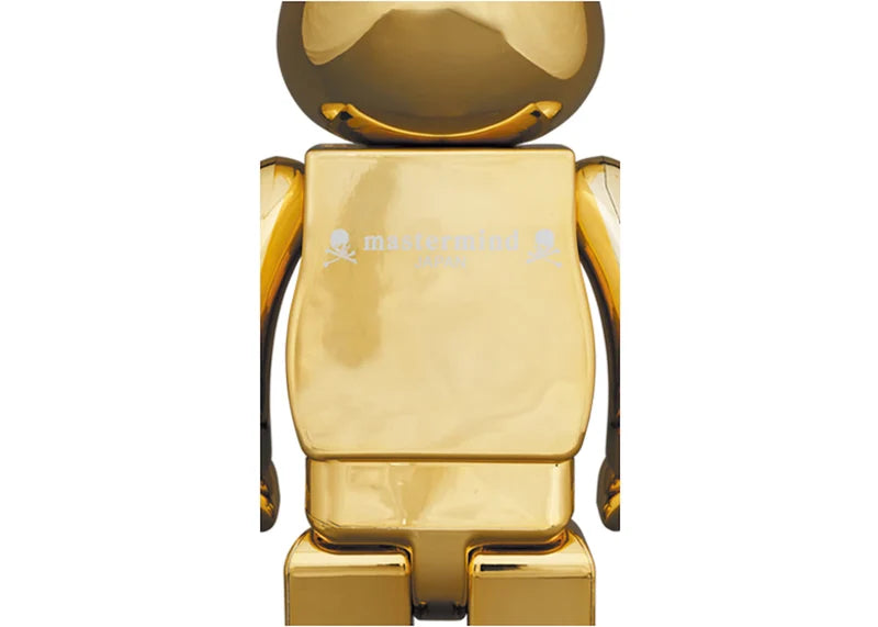 Bearbrick x mastermind JAPAN 100% & 400% Set Gold