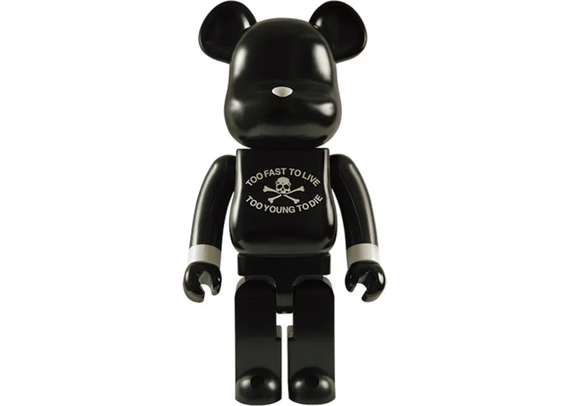 Bearbrick x Mastermind Japan 1000% Black