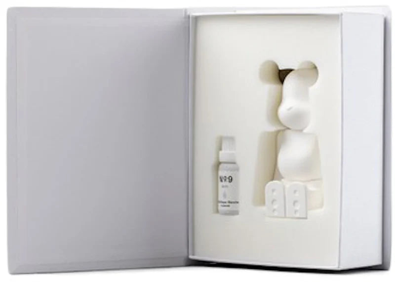 Bearbrick x Medicom Aroma Ornament No.9 Galaxy Figure Silver