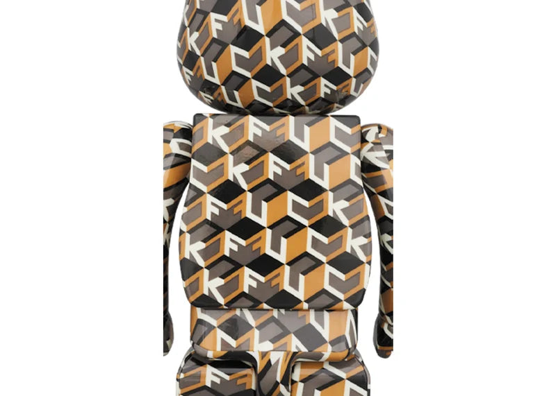 Bearbrick x MEDICOM UNDERCOVER FUCK 100% & 400% Set Multicolor