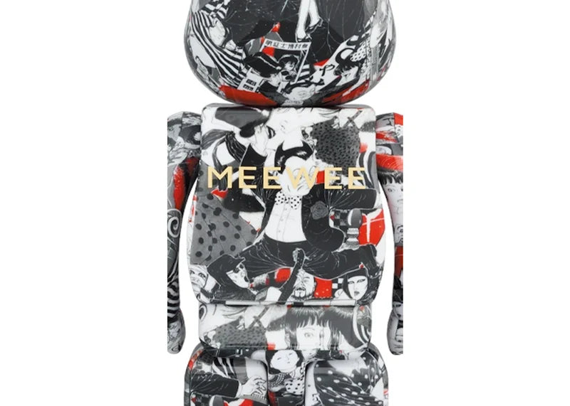 Bearbrick x MEEWEE x Suehiro Maruo Shoujo Tsubaki 100% & 400% Set