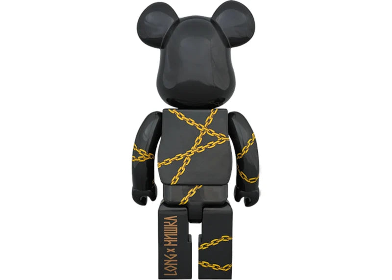 Bearbrick x MISHKA x LONG 400% Black