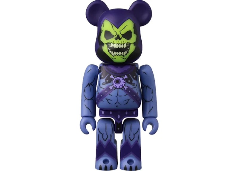 Bearbrick x Mishka x Masters of The Universe Skeletor 100% & 400% Set