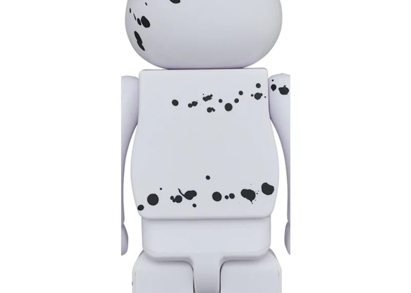 Bearbrick x Nas x APPLEBUM 100% & 400% Set White