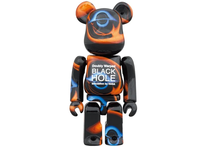 Bearbrick x NASA Doubly Warped Black Hole 100% & 400% Set