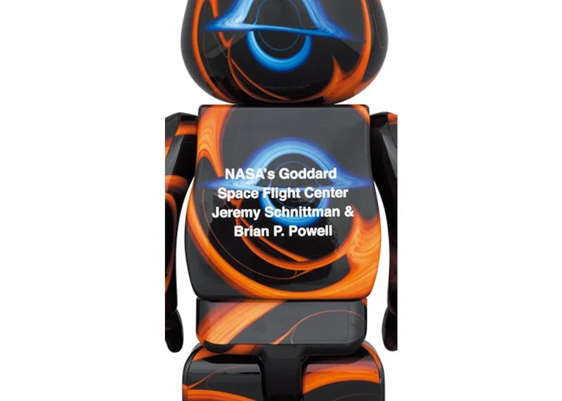 Bearbrick x NASA Doubly Warped Black Hole 100% & 400% Set