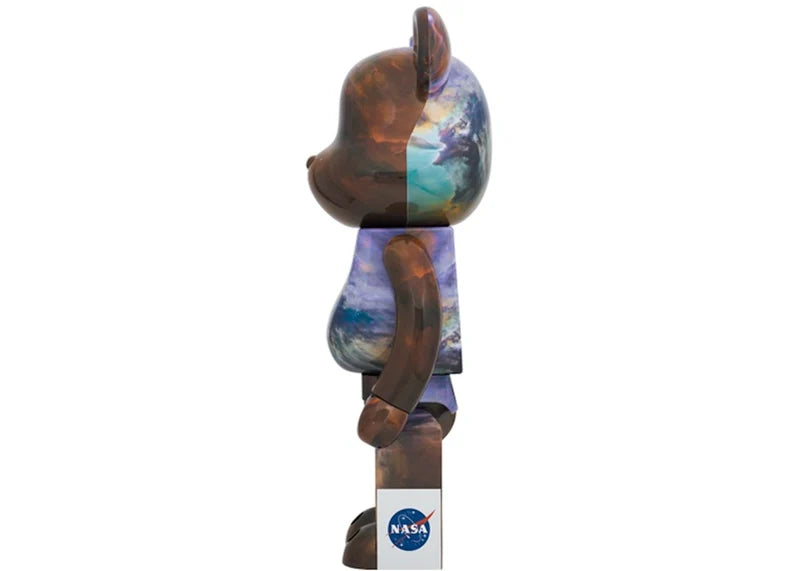 Bearbrick x NASA Hubble Space Telescope Lagoon Nebula (Messier 8) 100% & 400% Set
