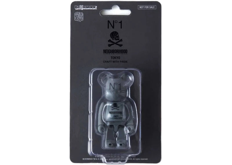 Bearbrick x Neighborhood 100% Grey