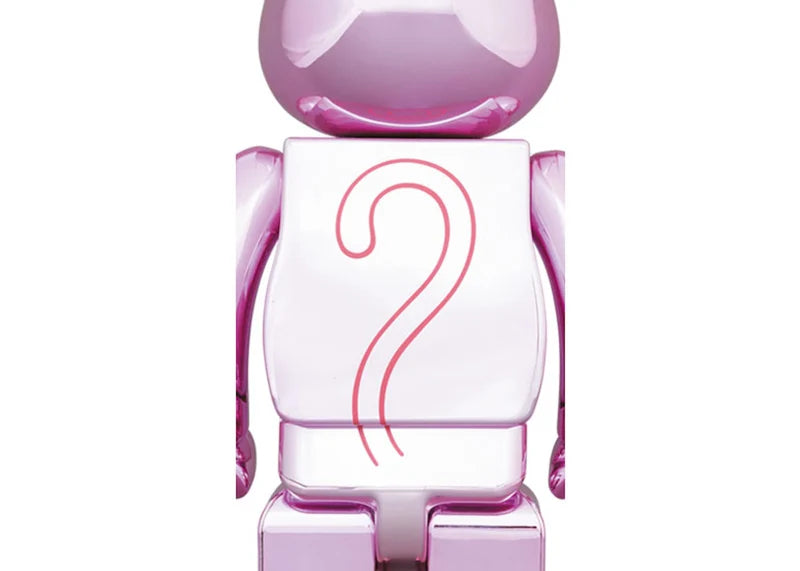 Bearbrick x Pink Panther 100% & 400% Set Chrome Ver.