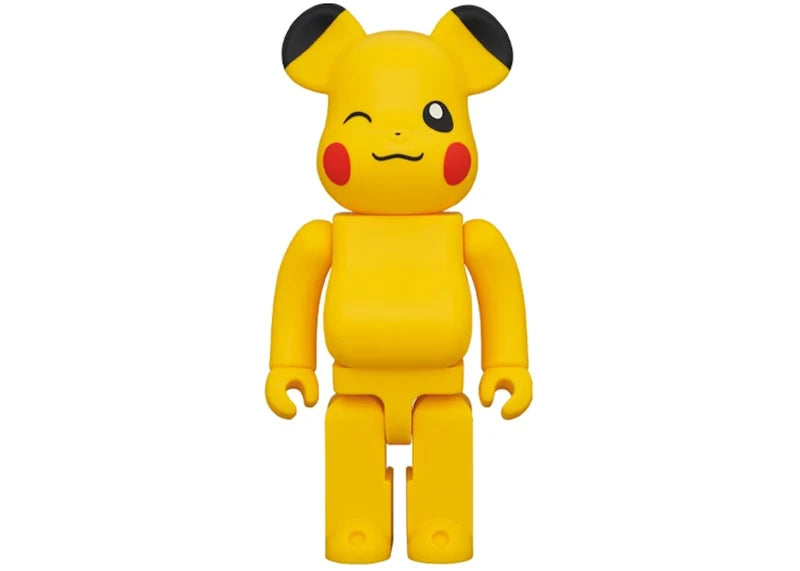 Bearbrick x Pokémon Pikachu Female Ver. 400% Yellow