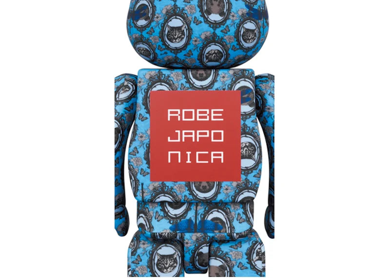 Bearbrick x ROBE JAPONICA (Mirror) 100% & 400% Set